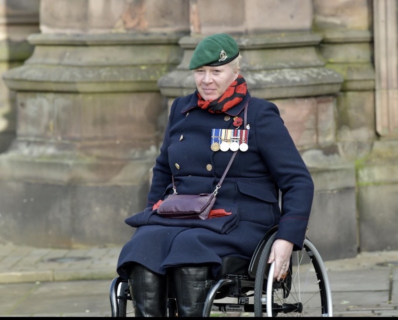 Other image for Powerlifting medal hope for injured veteran